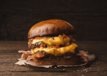 Cheesy Venison Burger Recipe