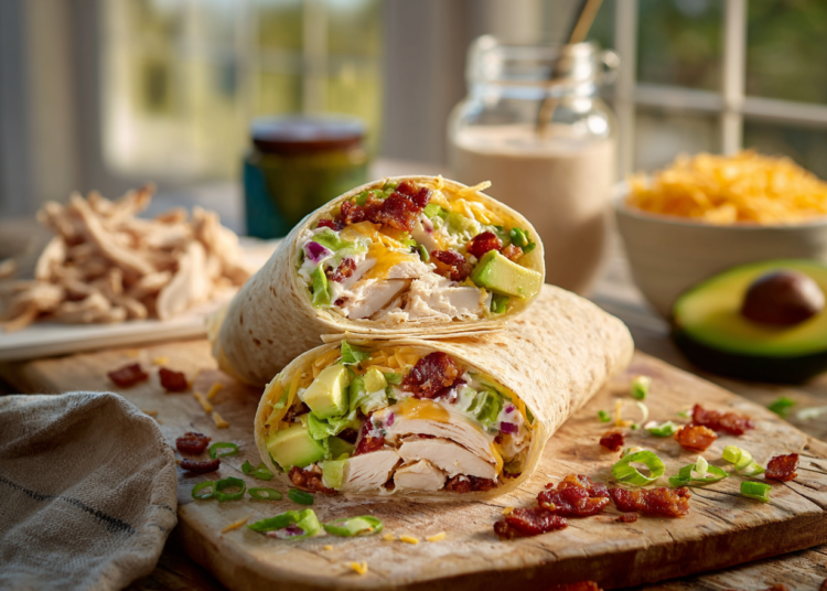 Easy Gluten-Free Chicken Club Wrap Recipe
