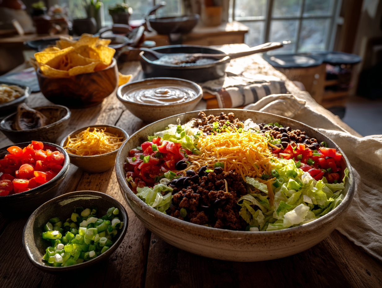 Easy Gluten Free Taco Salad Recipe