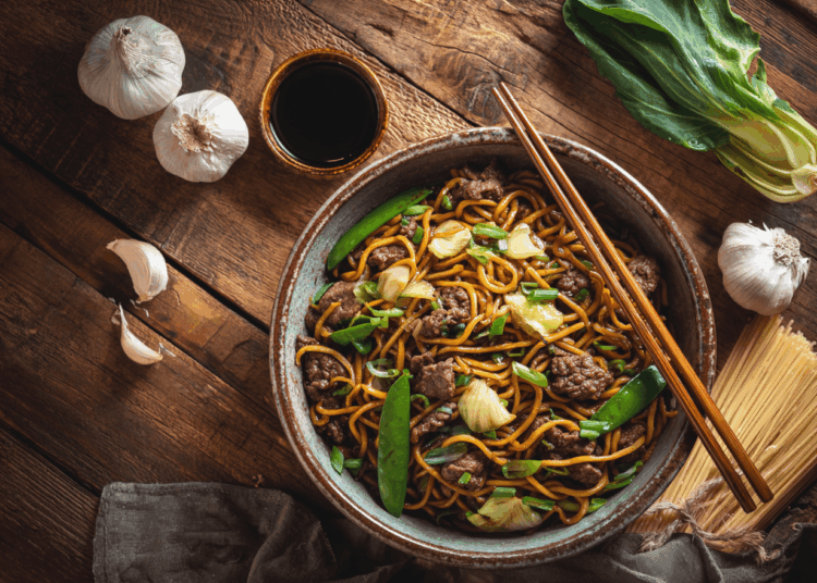 Super Tasty Beef Chow Mein Recipe