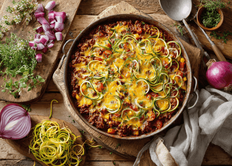 Divine Courgetti Bake