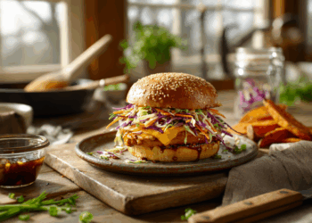 Healthy Teriyaki Chicken Burgers
