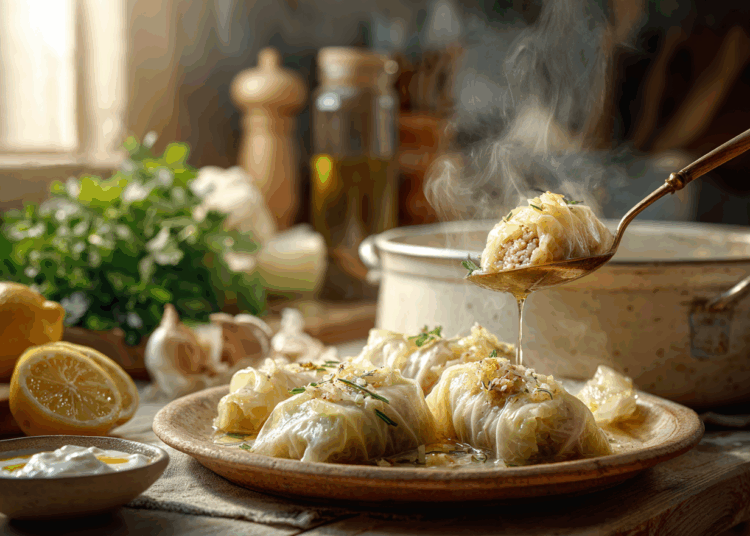Appetizing Malfoof (Stuffed Cabbage)