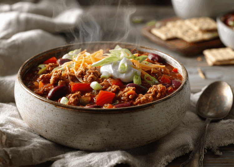 Healthy And Hearty Turkey Chili