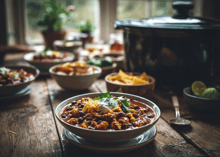 Easy Taco Chicken Chili