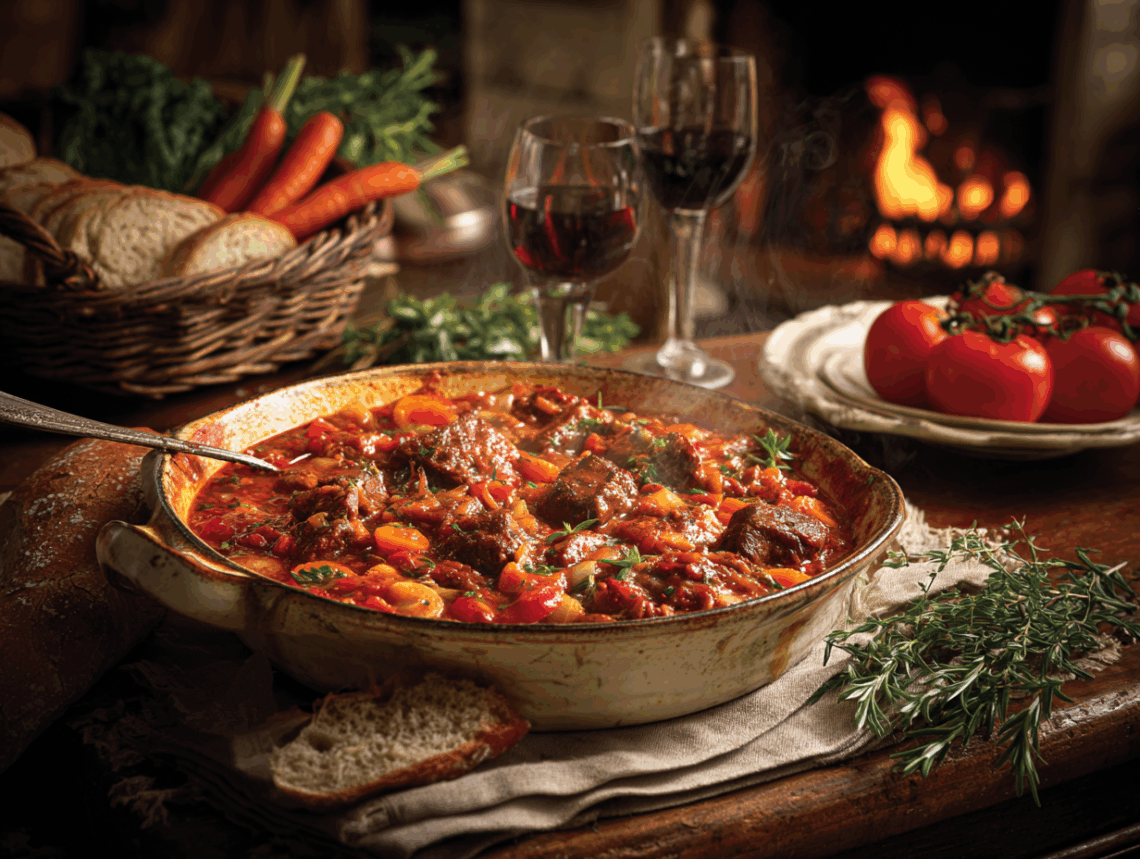 Heavenly Italian-Style Lamb Casserole