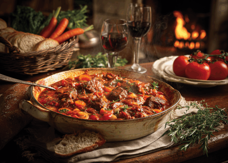 Heavenly Italian-Style Lamb Casserole