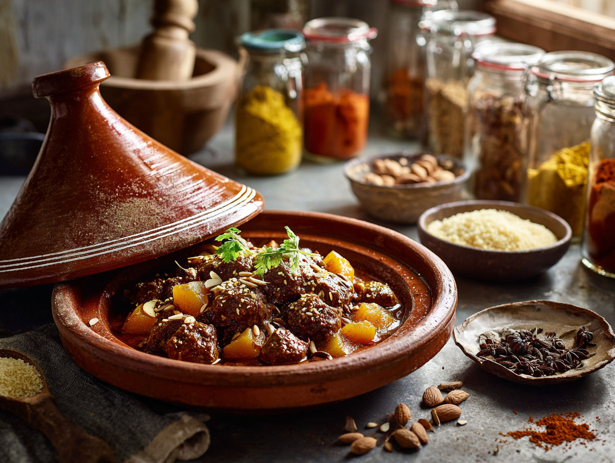 Aromatic Lamb And Quince Tagine 2 Aromatic Lamb And Quince Tagine