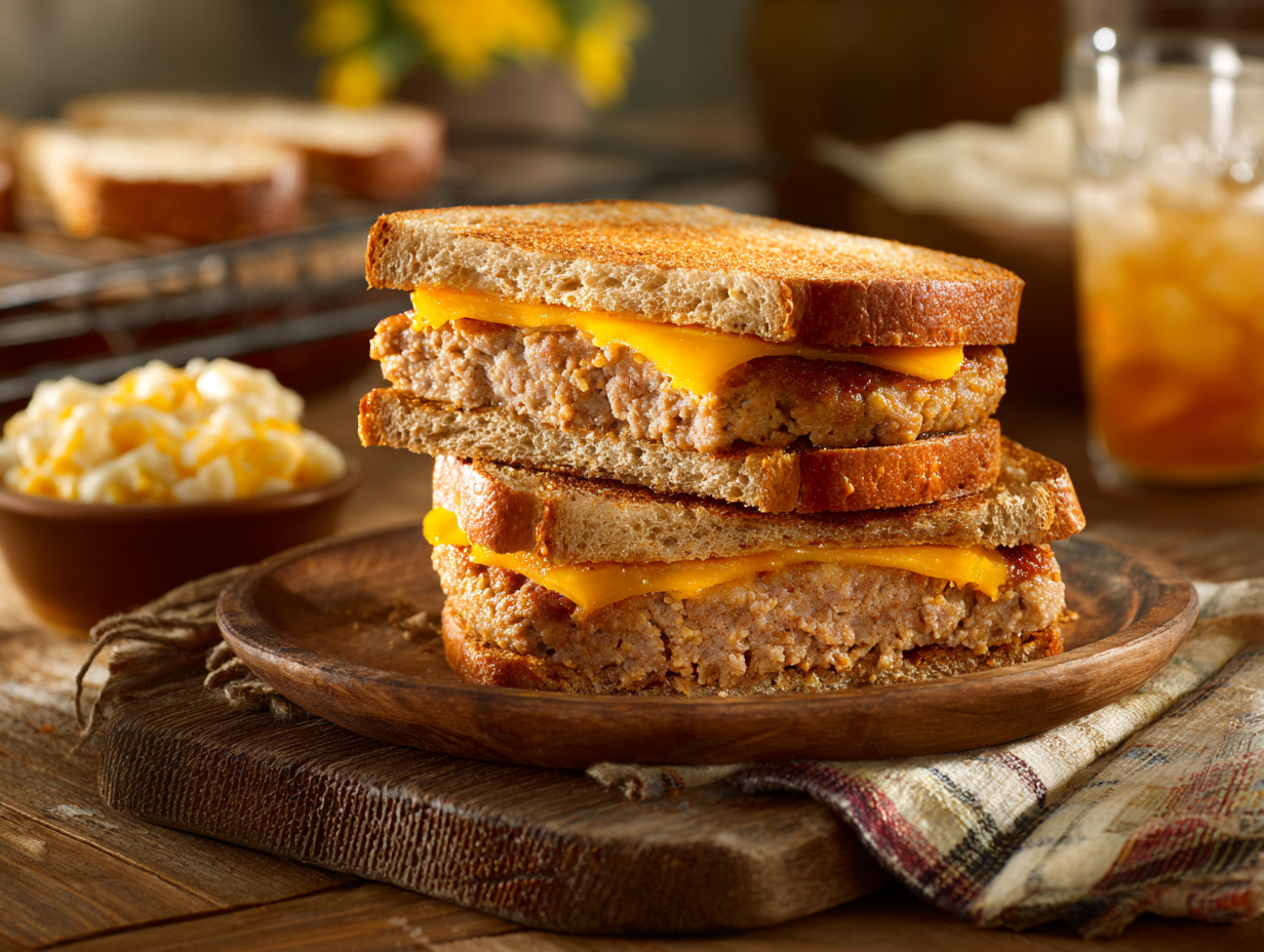 Super Easy Meatloaf Sandwich