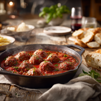 Easy Italian Meatballs (Melts In Your Mouth!)