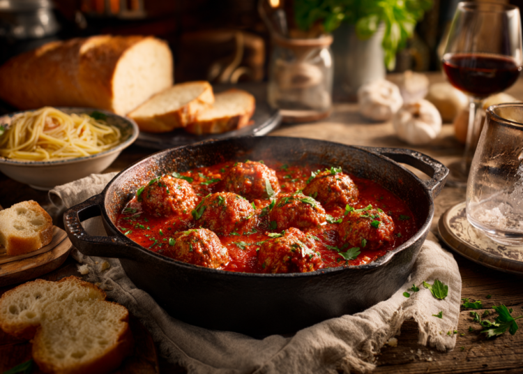 Easy Italian Meatballs (Melts In Your Mouth!)