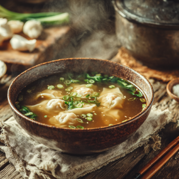 Authentic Easy Wonton Soup Recipe