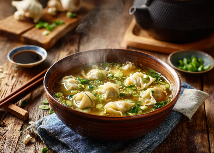 Authentic Easy Wonton Soup Recipe