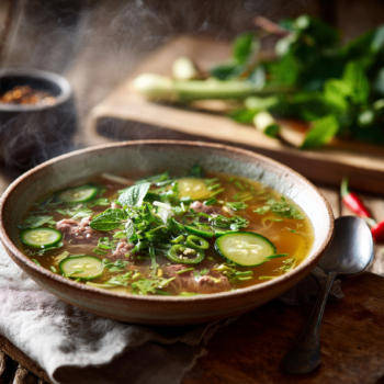 Full-Flavoured Thai Beef Soup