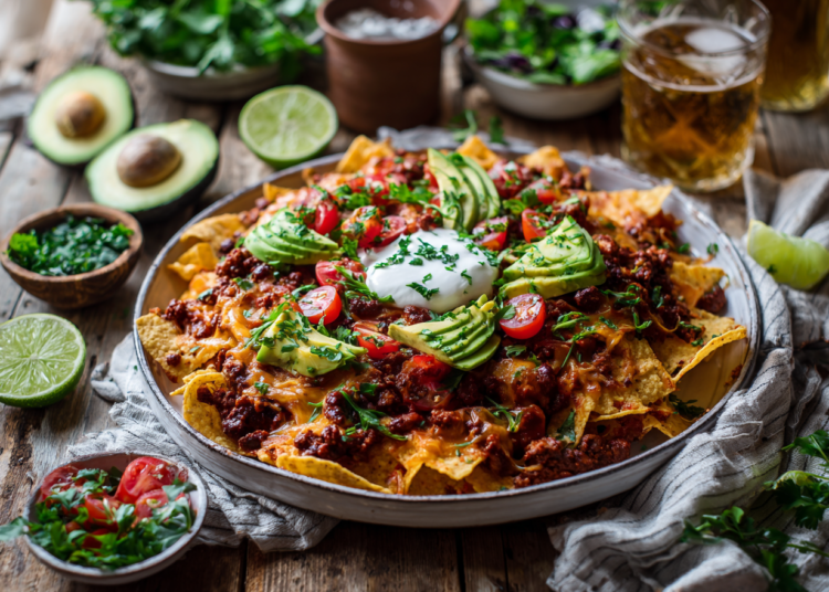Tasty Lazy Sunday Nachos