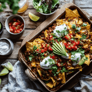 Tasty Lazy Sunday Nachos