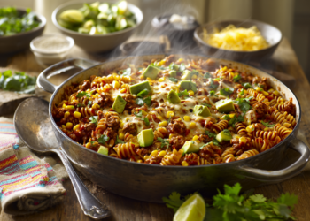 Super Easy And Healthy Mexican One-Pot Pasta