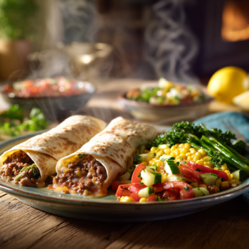 Zingy Tortilla Roll-Ups