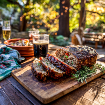 The Most Amazing Grilled 3-Meat Meatloaf