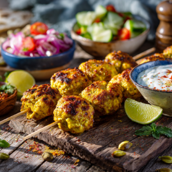 Gently Spiced Chicken Kofte Kebabs 2 Gently Spiced Chicken Kofte Kebabs