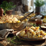 Creamy Baked Pasta With Turkey, Parmesan And Bacon