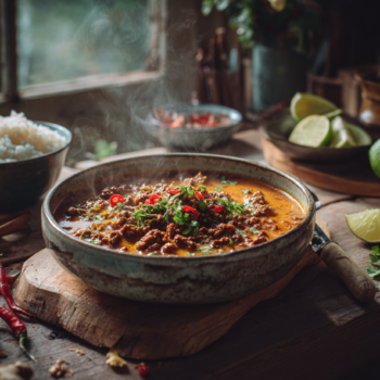 Fiery Thai Beef Chili