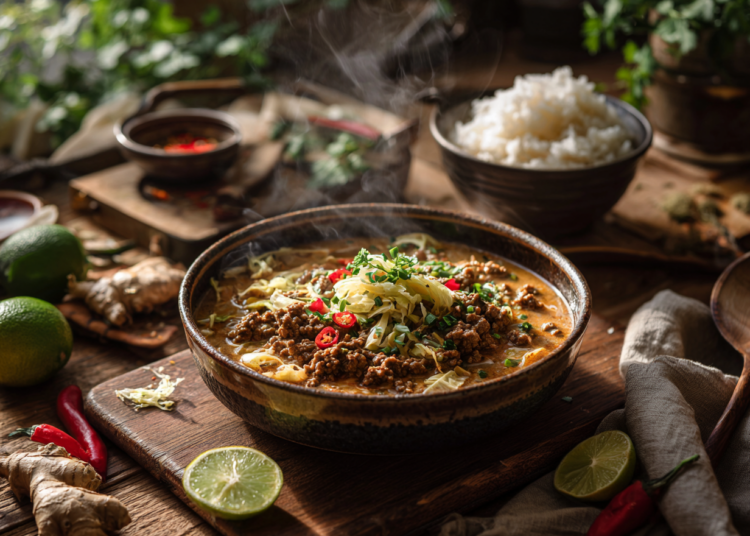 Fiery Thai Beef Chili