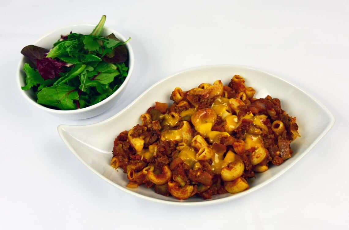 Recipe For Goulash With Ground Beef With Salad On The Side