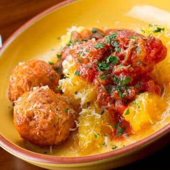 Healthy Turkey Meatballs 2 Healthy Turkey Meatballs With Spaghetti Squash