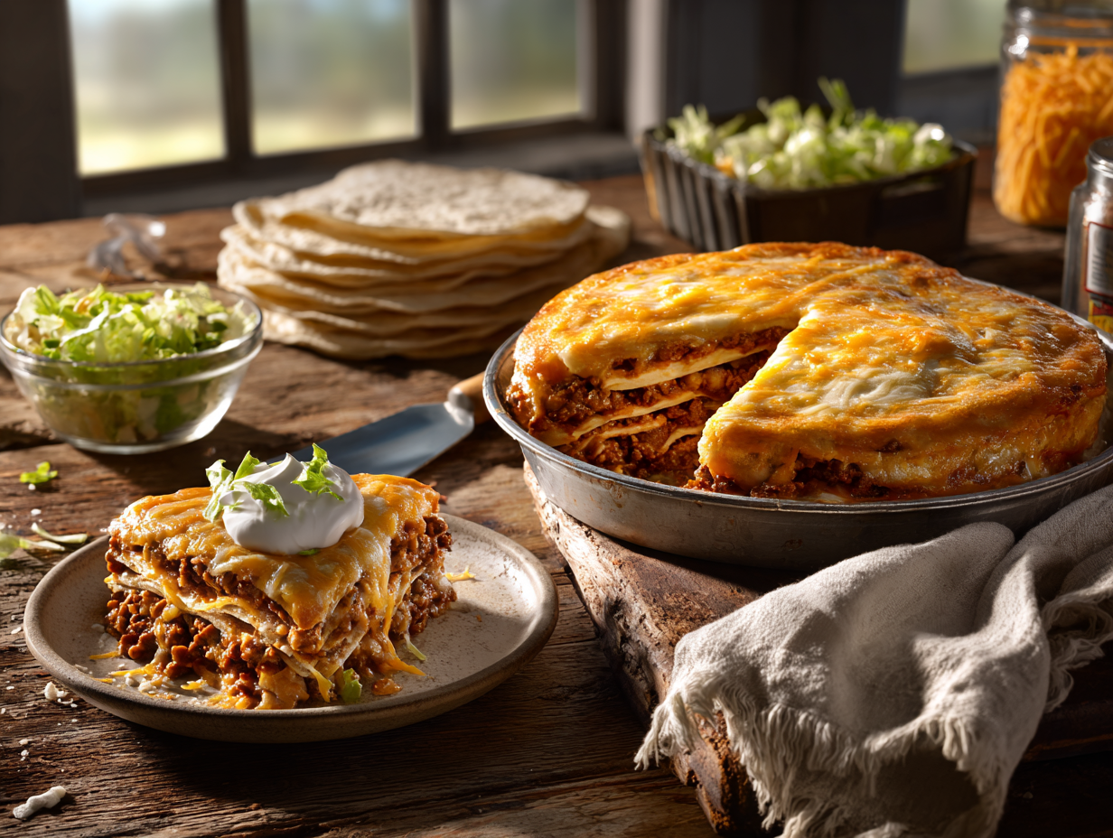 Layered Taco Bake