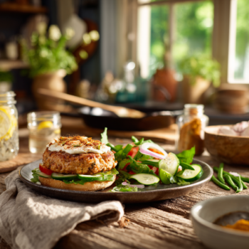 The Perfect Flavorful Spicy Pork Burgers