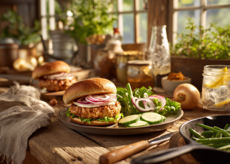 The Perfect Flavorful Spicy Pork Burgers