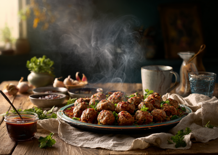 Authentic Spicy Mince Kebabs (Pakistani Style Spiced Meatballs)