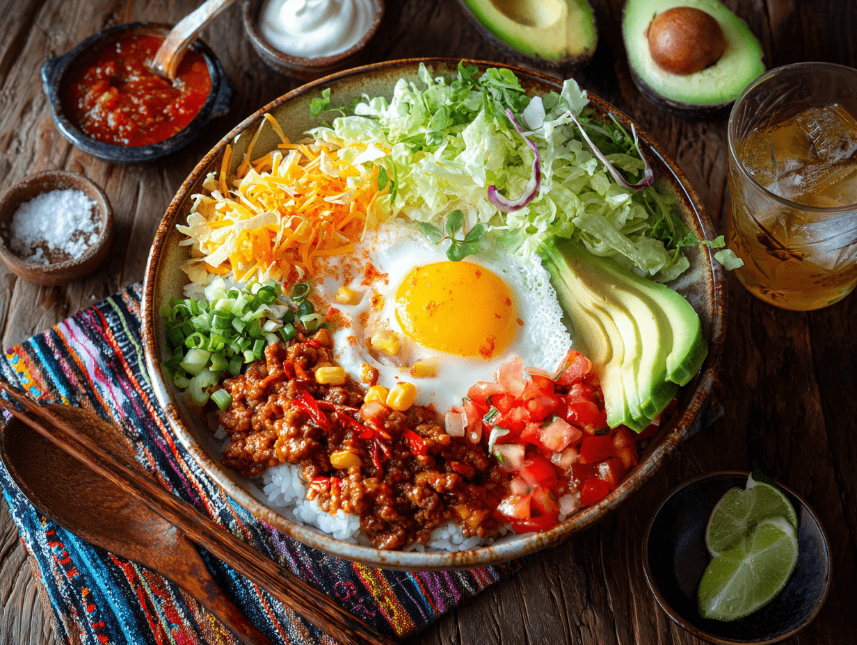 Juicy Taco Rice Recipe