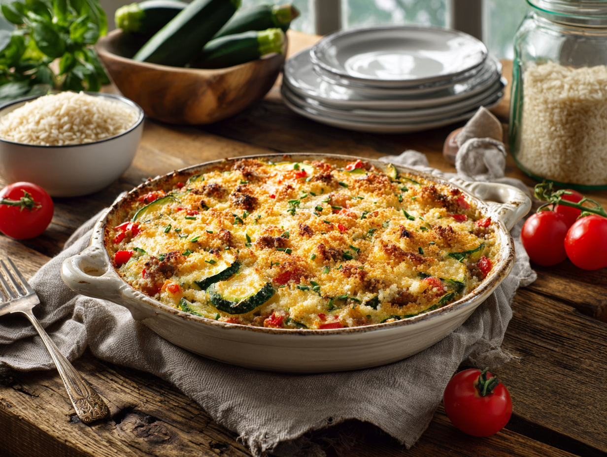 Appetizing Zucchini Casserole Recipe