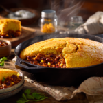 The Perfect Chili Cornbread Pie