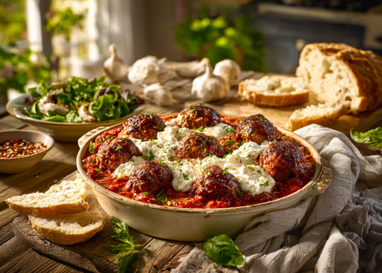 Cheesy Jumbo Italian Meatballs 1 Cheesy Jumbo Italian Meatballs