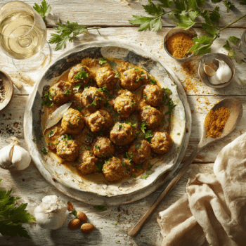 Easy Meatballs With Ham And Curry