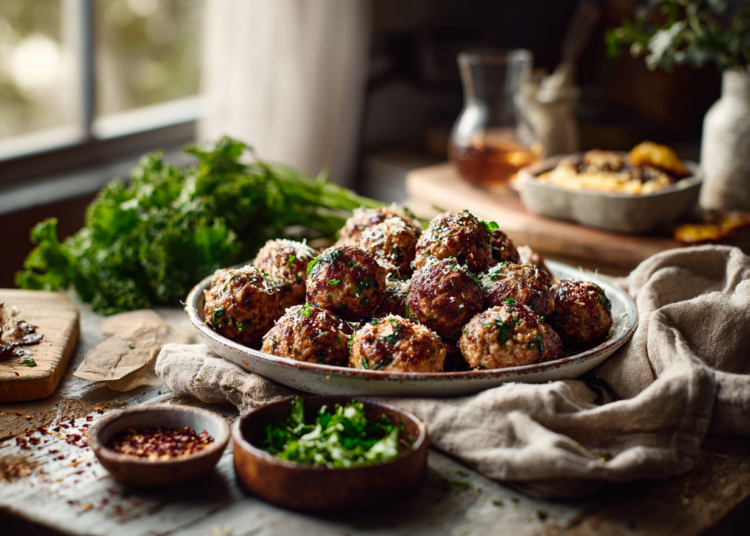 Quick And Easy Herbed Meatballs