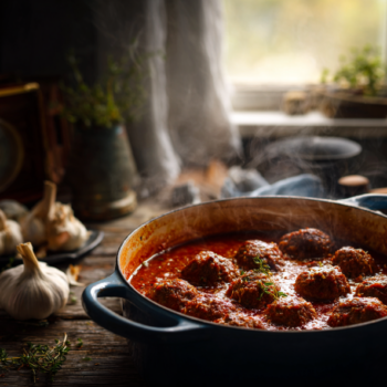 Absolutely Amazing Bolognese Meatballs