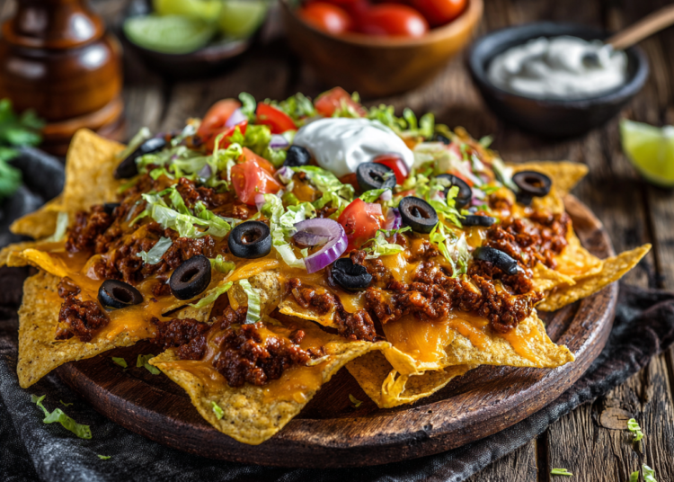 The Best Enchilada Nachos