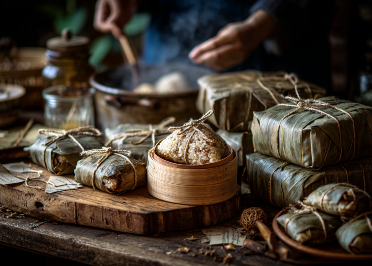 Five-Ingredient Pork Sticky Rice Dumplings