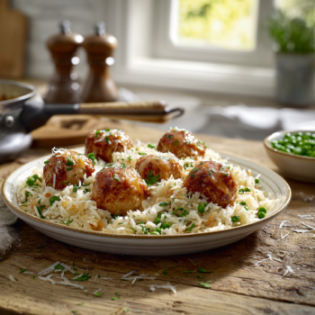 Delightful Sweet Chilli Carbonara Meatballs