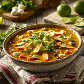Healthy And Easy Chicken Tortilla Soup 2 Healthy And Easy Chicken Tortilla Soup