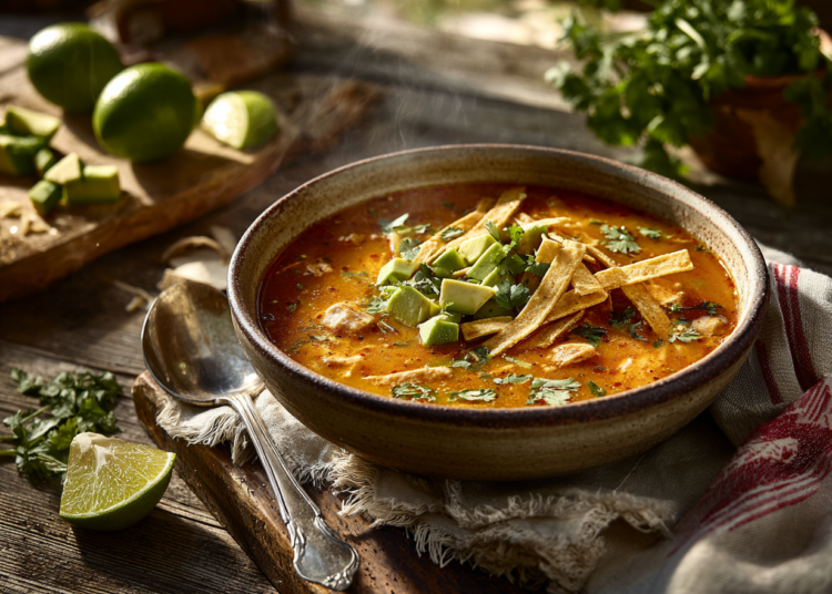Healthy And Easy Chicken Tortilla Soup 1 Healthy And Easy Chicken Tortilla Soup