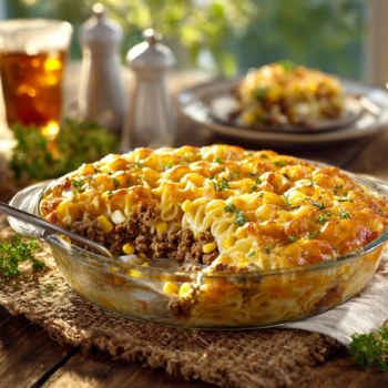 Easy Hamburger And Corn Casserole Inexpensive Recipes Noodles