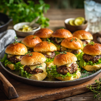 Yummy Beef Tarragon Sliders