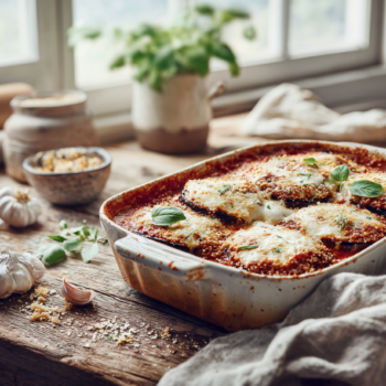 Healthy Gluten-Free Eggplant Parmesan Recipe