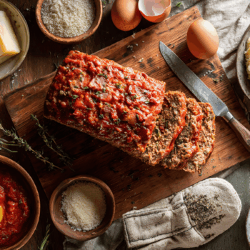 Guilt-Free Easy Italian Meatloaf