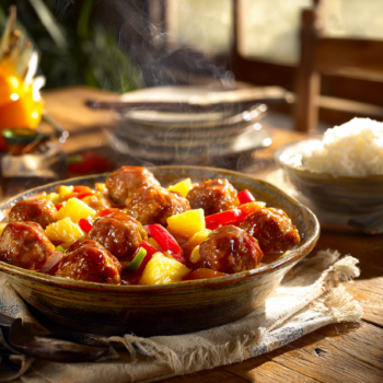 Sweet Hawaiian Meatballs Recipe